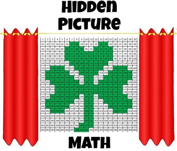 Preview of St. Patrick's Day Math - Leprechaun's Language O' Math - Hidden Picture