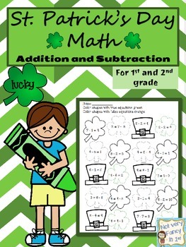 St Patrick's Day Math Packet (Primary) by Deb Maxwell | TpT