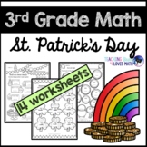 St Patricks Day Math Worksheets 3rd Grade Common Core