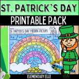 St. Patrick's Day Math and Literacy Printable Pack