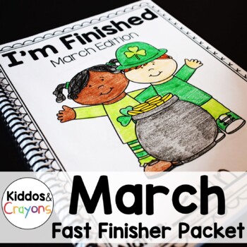 Preview of Distance Learning St. Patrick's Day Math and Literacy Printables-No Prep!