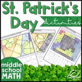 St Patricks Day Math for Middle School