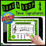 St. Patricks Day Music Activities- Drag and Drop Time Sign