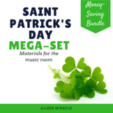 St. Patrick's Day Music Songs, Games, and Activities Mega-Set
