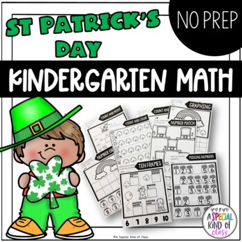 Preview of St. Patrick's Day No Prep Math Number 1 to 20