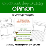 St. Patrick's Day Opinion Writing