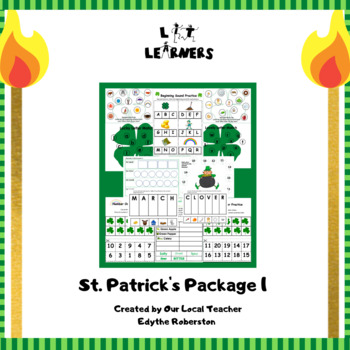 Preview of St. Patricks Day Package I Created by Edythe Robertson
