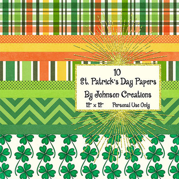 Preview of St. Patrick's Day Papers