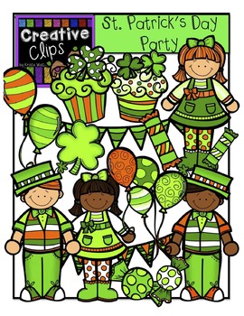 Preview of St. Patrick's Day Party {Creative Clips Digital Clipart}