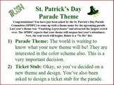 St. Patrick's Day Persuasive Writing Activity