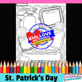 St. Patrick's Day Activity : Doodle Style Writing Organize