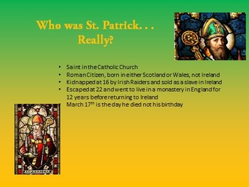 Preview of St Patrick's Day PowerPoint Computer Project