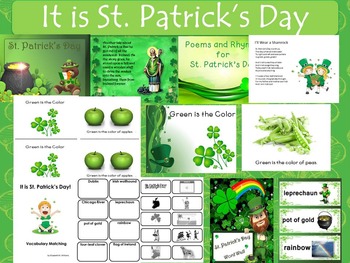 Preview of It is St. Patrick's Day!  Instructional Pack