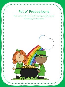 Preview of St. Patrick's Day Prepositions
