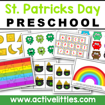 Preview of St. Patricks Day Preschool Activities