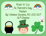 St. Patrick's Day Print 'n' Go Packet