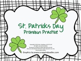 St. Patrick's Day Pronoun Practice