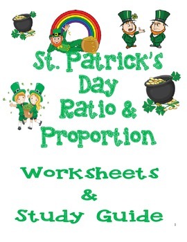 Preview of St. Patrick's Day Ratio & Proportion