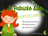 St. Patrick's Day Receptive Language Activity
