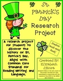 St. Patrick's Day Research Project