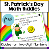 St. Patrick's Day Math Riddles for Addition, Subtraction, 