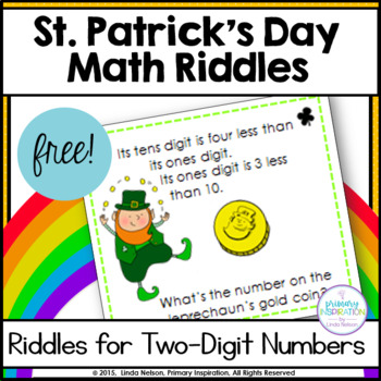 Preview of March No Prep Math Enrichment - St. Patrick's Day Addition & Subtraction