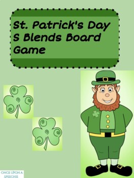 Preview of St. Patricks Day S-Blends Game Board