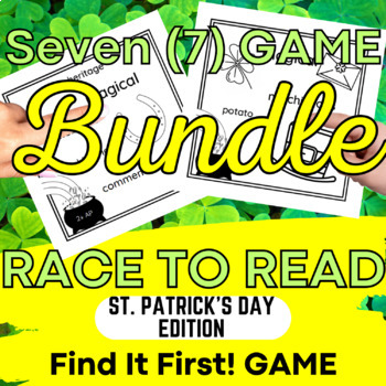 Preview of St Patricks Day SOR Orton Phonics Games OG Science of Reading Fun Activities