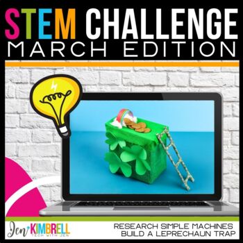 Preview of St Patricks Day STEM How to Catch a Leprechaun Simple Machines NGSS 3-PS2-1