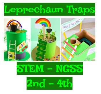 Preview of St. Patricks Day STEM Leprechaun Traps