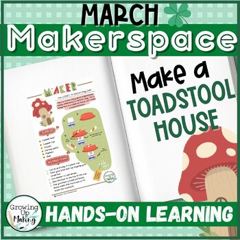 Preview of St. Patricks Day STEM Makerspace Activity - Make Learning Hands On