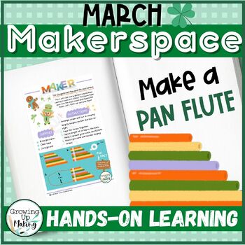 Preview of St. Patricks Day STEM Makerspace Activity - Making Learning Hands On