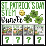 St. Patrick's Day STEM Science Boom Cards Puzzles and Acti