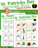 St. Patricks Day Scavenger Hunt/Riddle & Picture Find