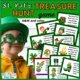 St Patricks Day Scavenger Hunt Treasure Hunt Card Game HOM