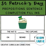 St Patricks Day Sentence Fill In W/ Multiple Choice Prepos