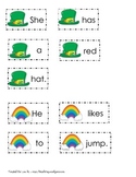 St. Patrick's Day Sentence Scramble packet