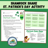 St Patricks Day "Shamrok" Shake Product Creation and Marke