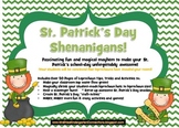 St. Patrick's Day Shenanigans: Activities, Games & Leprech