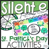 St Patricks Day Silent e Phonics Games and Worksheets - Re