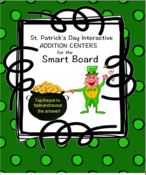 Preview of St. Patrick's Day Smart Board Addition