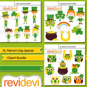 Preview of St. Patrick's Day Special Clip Art (3 packs)