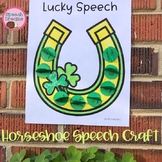 St Patricks Day Speech Therapy Craft