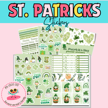 Preview of St. Patricks Day Stickers