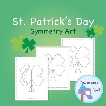 Preview of St. Patrick's Day Symmetry Art
