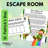 St Patricks Day The Story of Leprechauns Escape Room for M