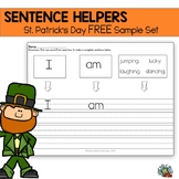 St. Patrick's Day Themed Mini Sentence Helpers Set-FREE!