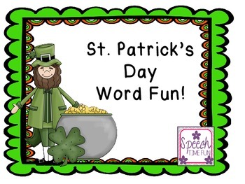 Preview of St. Patrick's Day Word Fun