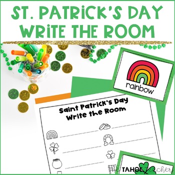 Preview of St. Patrick's Day Write the Room