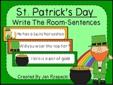 St. Patrick's Day Write the Room-Sentences